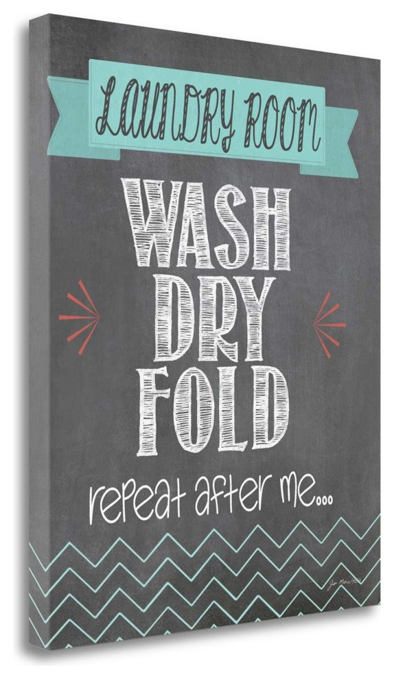 "Repeat After Me" By Jo Moulton, Giclee Print on Gallery Wrap Canvas