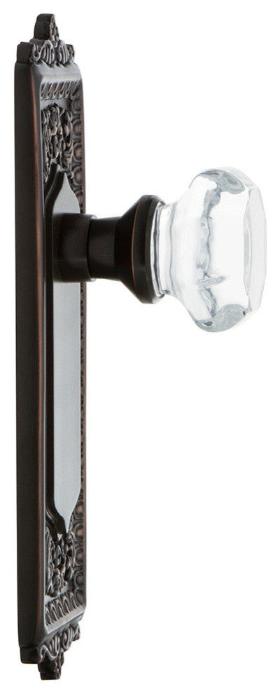 Egg and Dart Plate Single Dummy Waldorf Door Knob