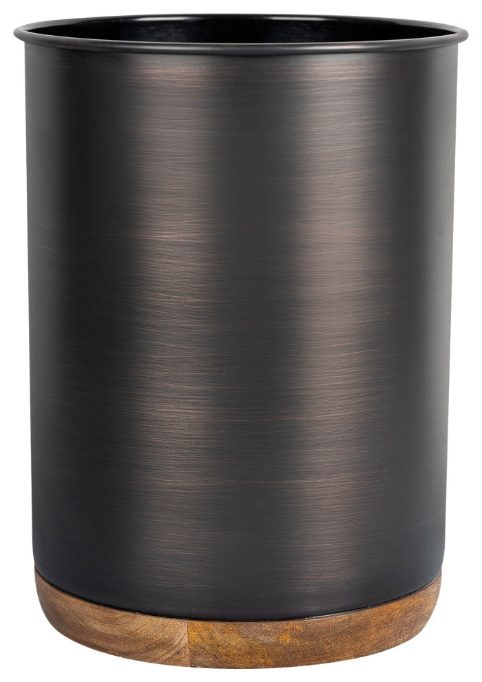 nu steel Salem Orb Waste Basket
