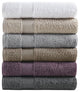 Madison Park Signature Luce 100% Egyptian Cotton 6 Piece Towel Set, Dark Gray