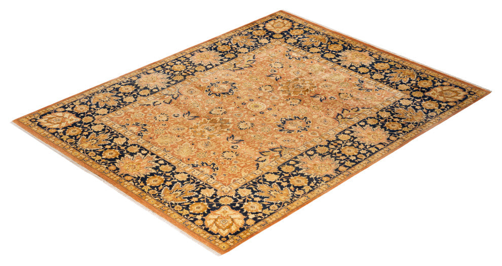 Mogul, One-of-a-Kind Hand-Knotted Area Rug Orange, 8' 1" x 10' 3"