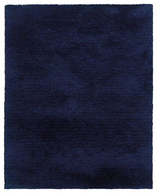 Oriental Weavers Cosmo Collection Blue Solid Indoor Area Rug 8'X11'