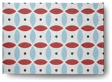 5' x 7' Geometric Spring Chenille Indoor/Outdoor Rug