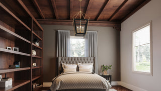 Quoizel QP5348 Abbeville 4 Light 18"W Candle Style Chandelier - Earth Black