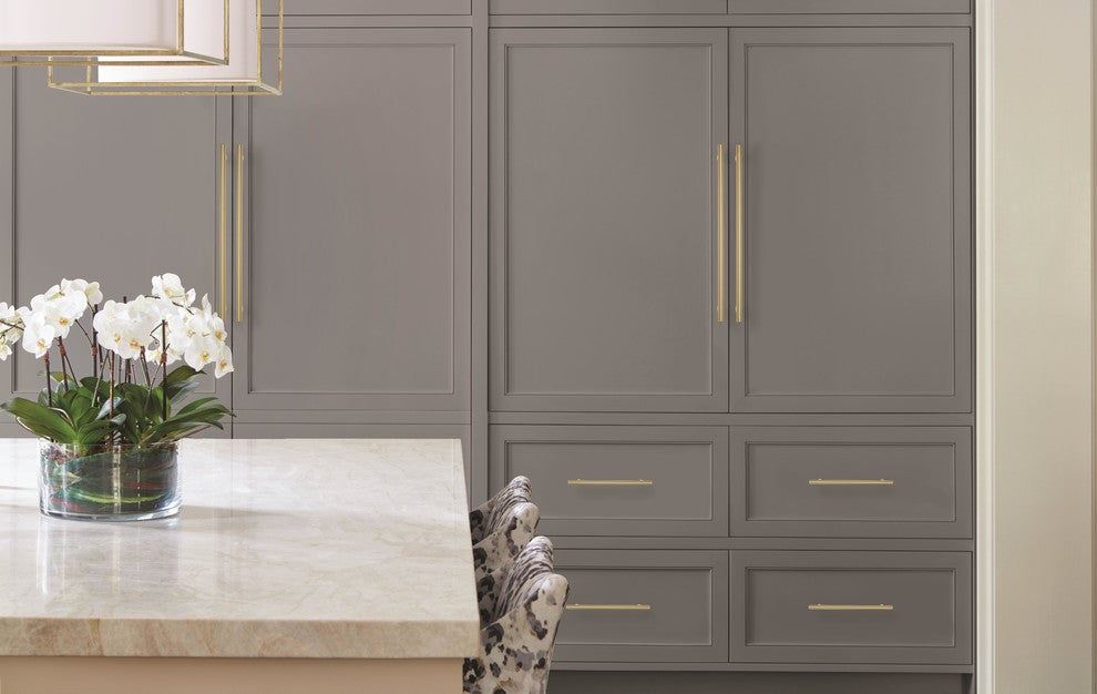 Bar Pulls 18" Center-to-Center Golden Champagne Appliance Pull