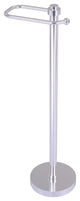 European Style Toilet Tissue Stand, Satin Chrome