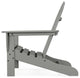 Polywood Classic Adirondack Chair, Slate Gray