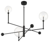 3-Light Chandelier, English Bronze