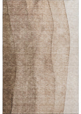 Premium Machine Washable Mayfield AMF690 Brown 3' x 5' Rug