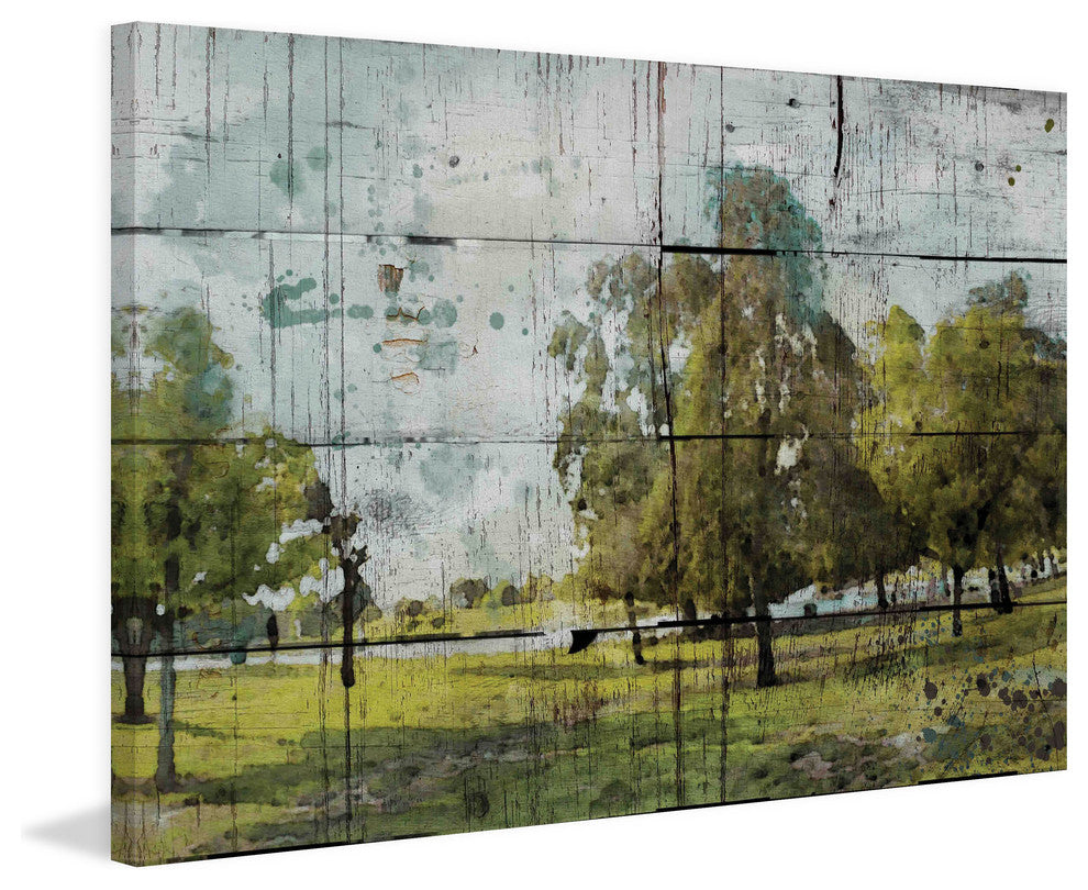 "Green Park" Painting Print on Canvas by Irena Orlov