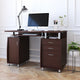 Techni Mobili Chocolate Computer Desk