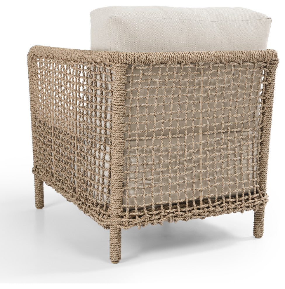 Brisbane Outdoor Accent Chair, Natural