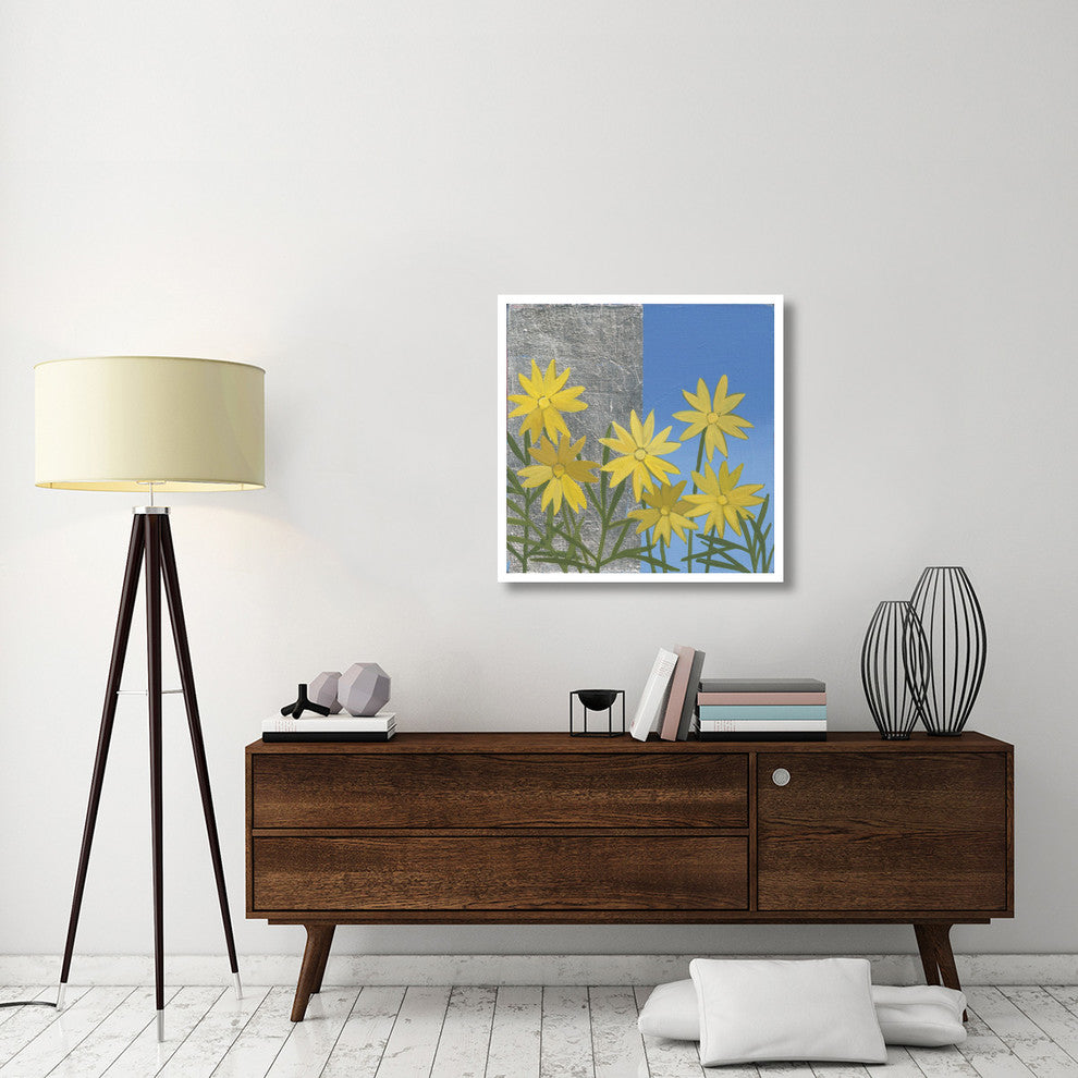 "Coreopsis II" Digital Paper Print by Kathrine Lovell, 32"x32"