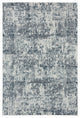 Abani Aspen Collection ASP130B Contemporary Abstract Hatching Gray Area Rug