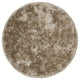 Giulia Contemporary Area Rug, Tan, 7'9" Round