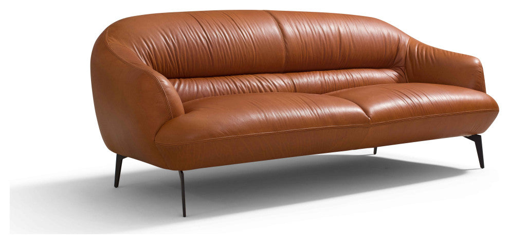 ACME Leonia Sofa, Leather, Cognac