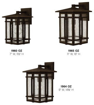 Hinkley Lighting 1965 Tucker 1 Light 18" Tall Wall Sconce - Oil Rubbed Bronze