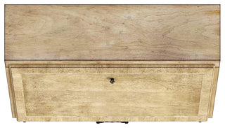 Danforth 5-Drawer Secretary, Antique Beige