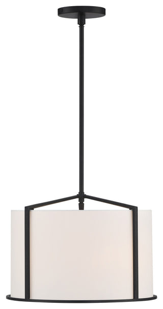 Carlyn 4 Light Black Pendant