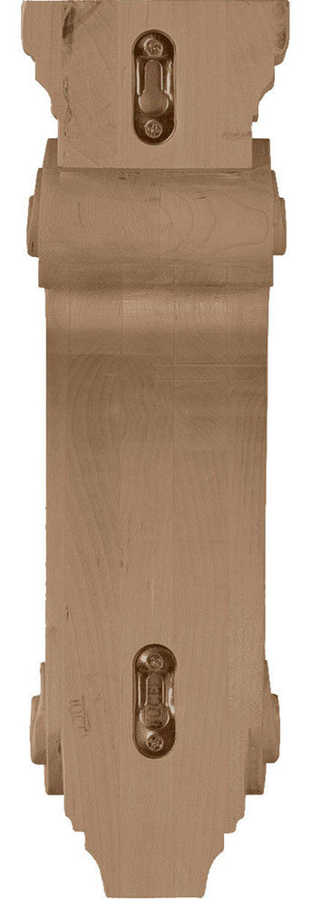 3 7/8"W x 8"D x 13"H Los Angeles Hollow Back Corbel, Cherry