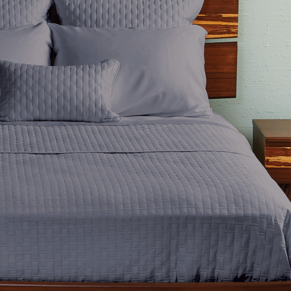 BedVoyage Luxury 100% Rayon Viscose Bamboo Quilted Coverlet