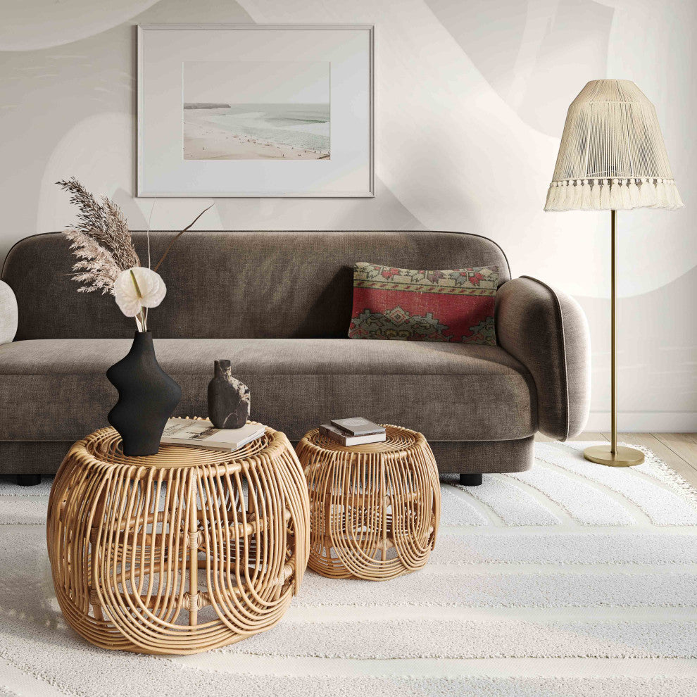 June White Floor Lamp, Tall