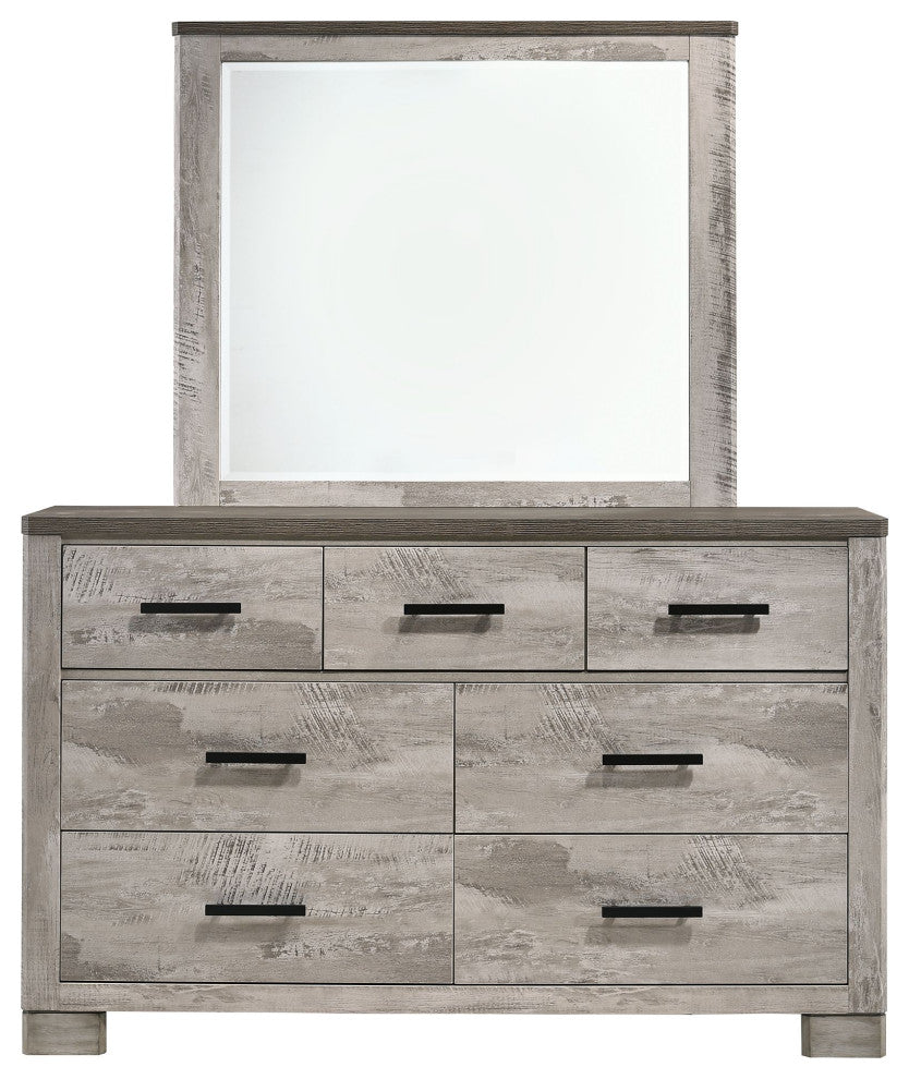Picket House Adam 6 Drawer Dresser With Mirror