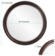 Howard Elliott George Round Mirror, Bronze
