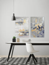 Fading Glow Diptych Canvas Print, 2-Piece Set, 60"x45"