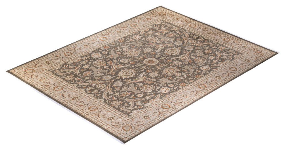 Mogul, One-of-a-Kind Hand-Knotted Area Rug Brown, 12' 1" x 15' 5"