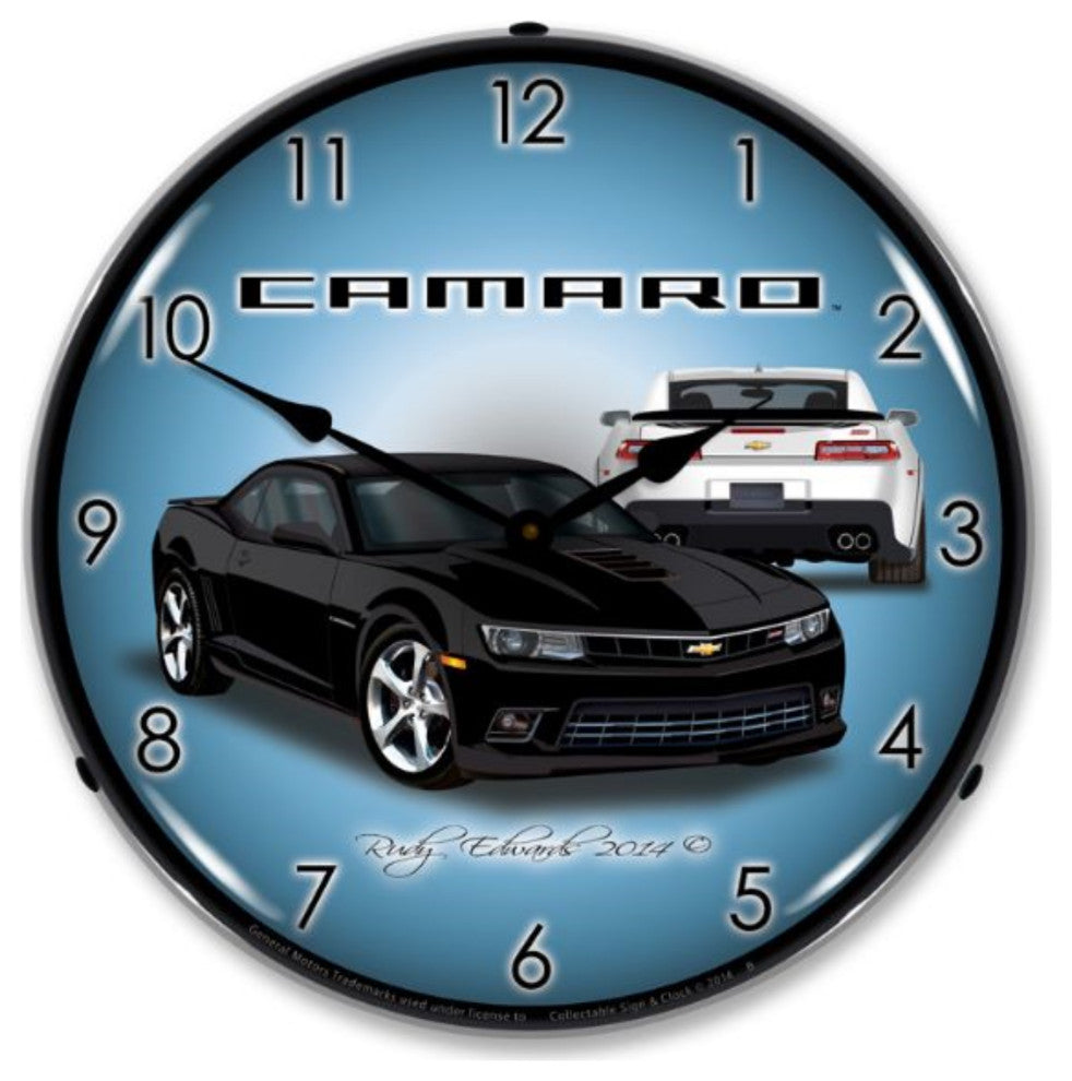 GMRE1401485 2014 SS Camaro Black Clock