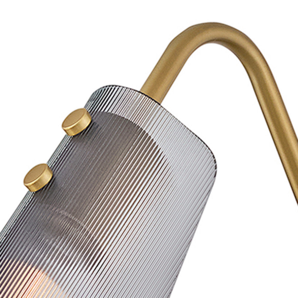 Hinkley Altman Medium Single Light Sconce, Lacquered Brass