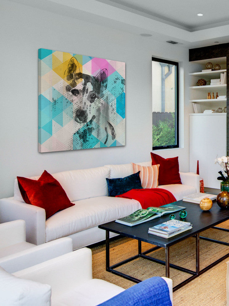"Loving Friend" Painting Print on Canvas by Irena Orlov