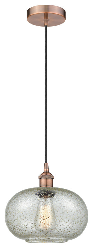 Innovations 616-1P-AC-G249-LED 1-Light Mini Pendant, Antique Copper