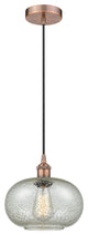 Innovations 616-1P-AC-G249-LED 1-Light Mini Pendant, Antique Copper