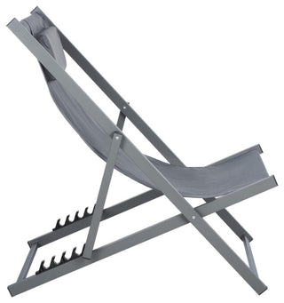 Safavieh Outdoor Camlin Set of 2 Sling Chairs Grey