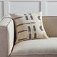 Jaipur Living Longkhum Tribal Cream/Black Poly Fill Pillow 18" Square