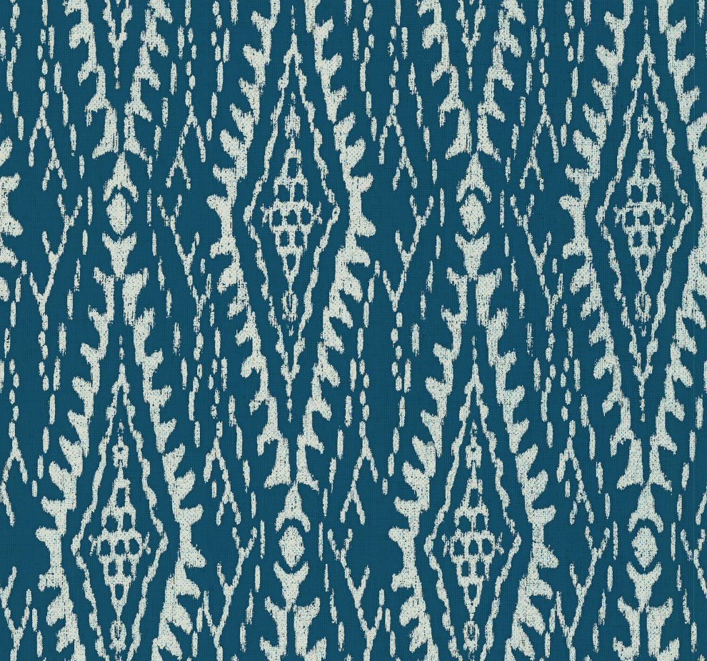Rousseau Paperweave Indigo Wallpaper