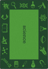 Subjects Rug, Blue, 7'8"x5'4"
