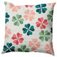 Lucky Patch St. Patrick's Day Decorative Throw Pillow, Ocean Abyss Green, 16x16"