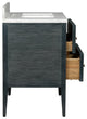 Santos 28" Vintage Navy Vanity with Rectangular Undermount Sink