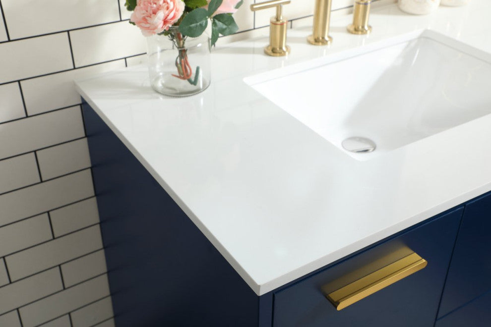 Bailey 36" Bathroom Vanity, Blue