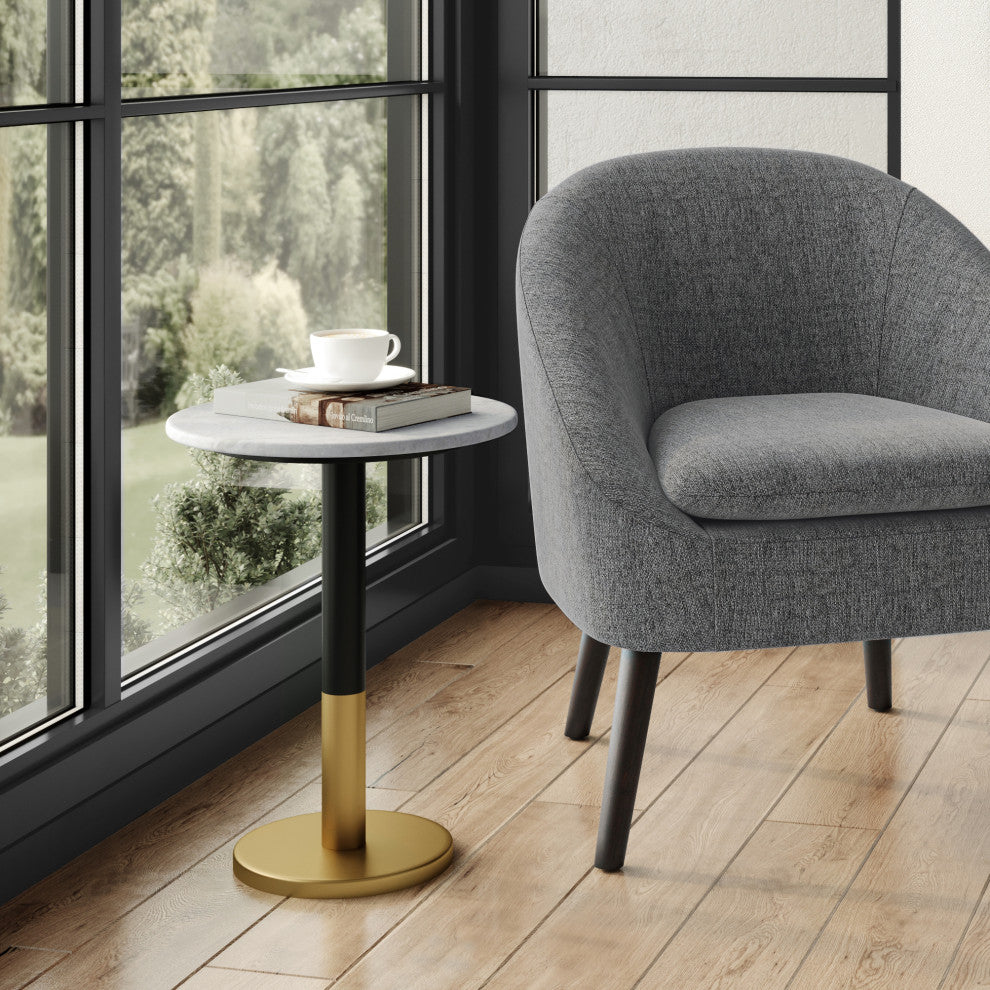 Evans Marble Side Table