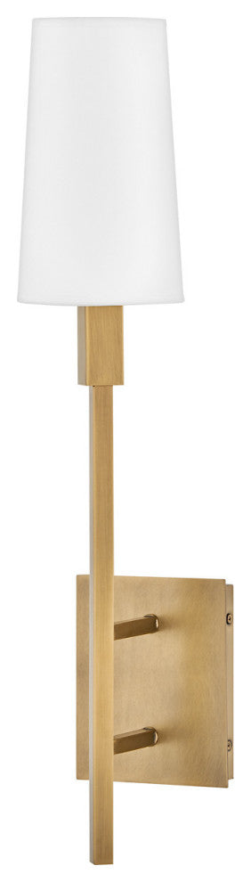 Hinkley Fenwick Large Sconce, Heritage Brass