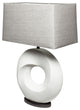 Contempo White O Ring Table Lamp
