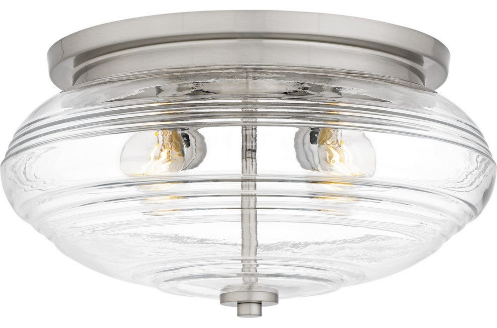 Gatonby Four Light Flush Mount in Brushed Nickel