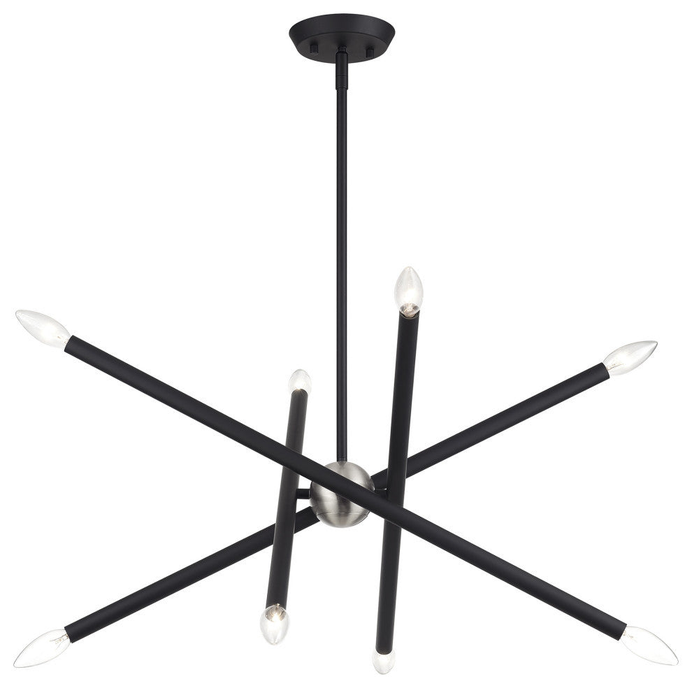 Soho 8-Light Black Chandelier