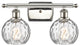 Innovations 516-2W-PN-G1215-6-LED 2 Light Bath Vanity Light, Polished Nickel