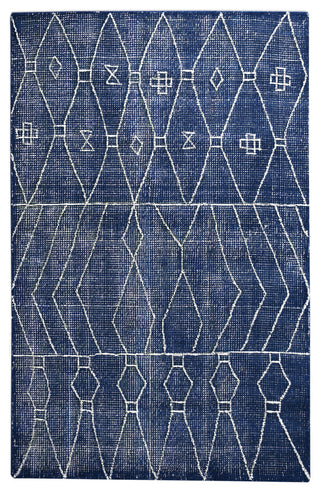 Uttermost Fressia Blue 5 X 8 Rug