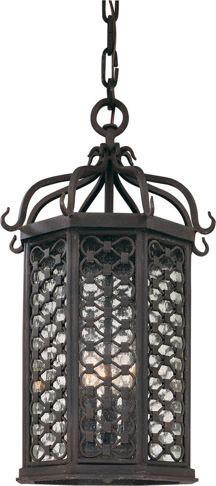 Troy F2377OI, Los Olivos 3 Light Hanging Lantern Medium